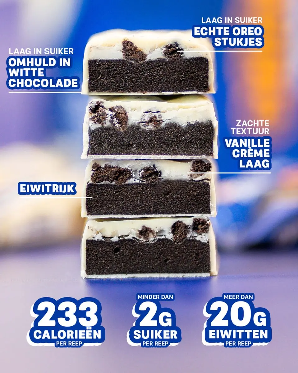 Grenade Eiwitreep Oreo White - 21g Eiwit - 12x60g