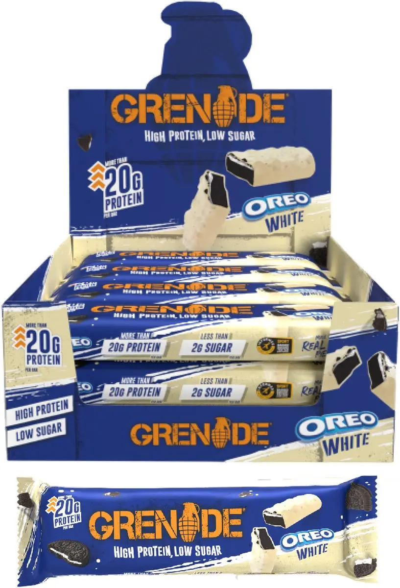 Grenade Eiwitreep Oreo White