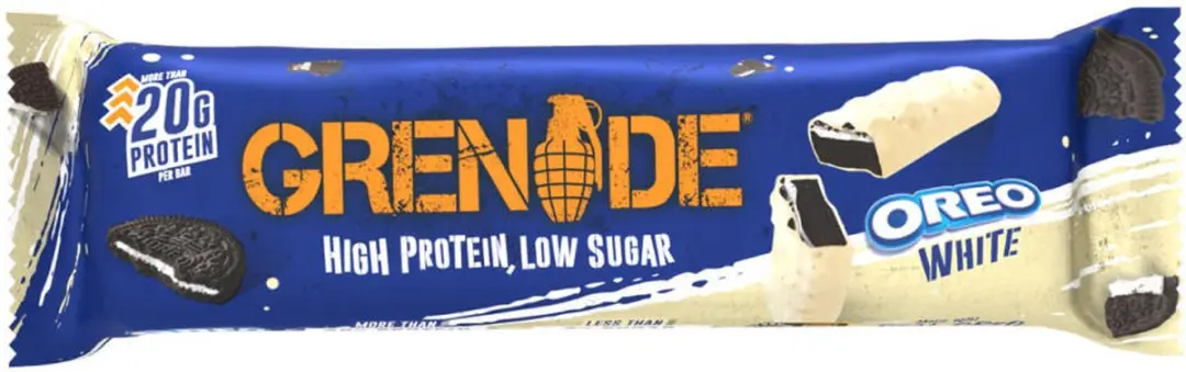 Grenade Eiwitreep Oreo White - 21g Eiwit - 12x60g