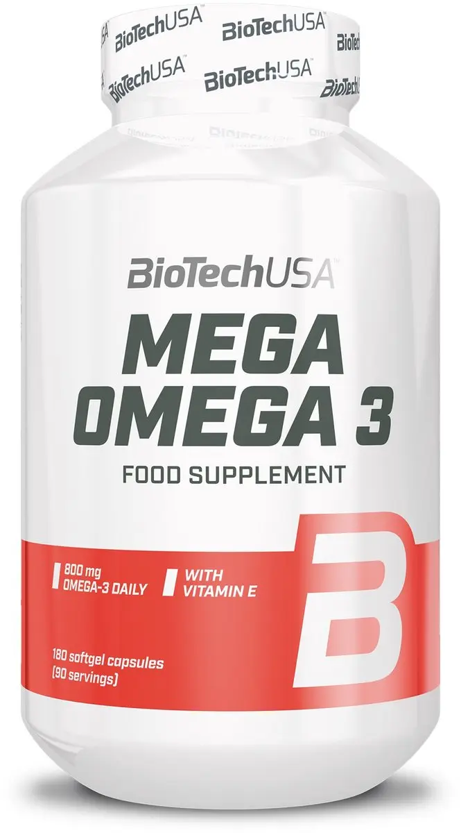 BioTechUSA Mega Omega 3 Softgels