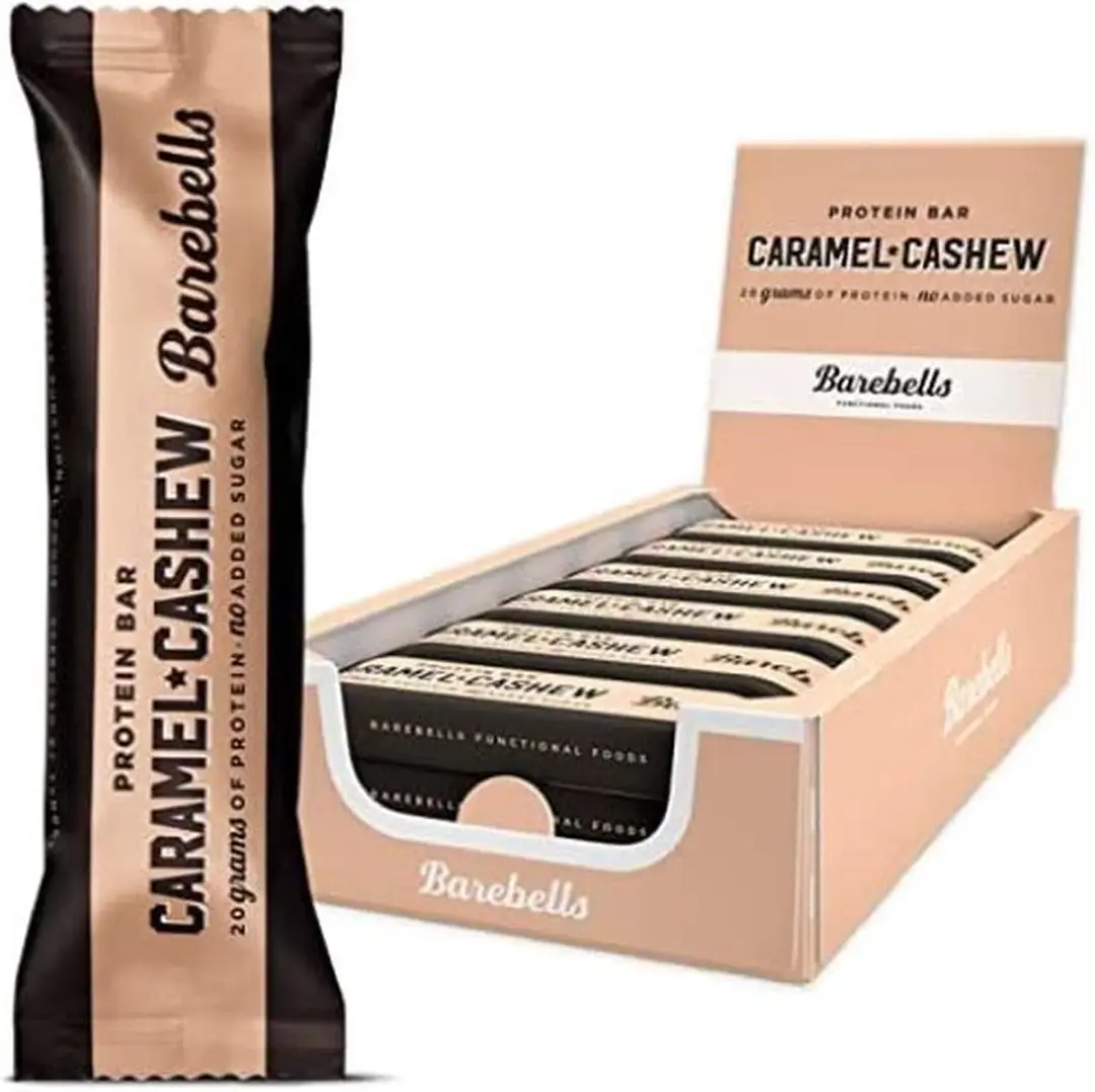 Barebells Eiwitreep Caramel/Cashew - 12x55g