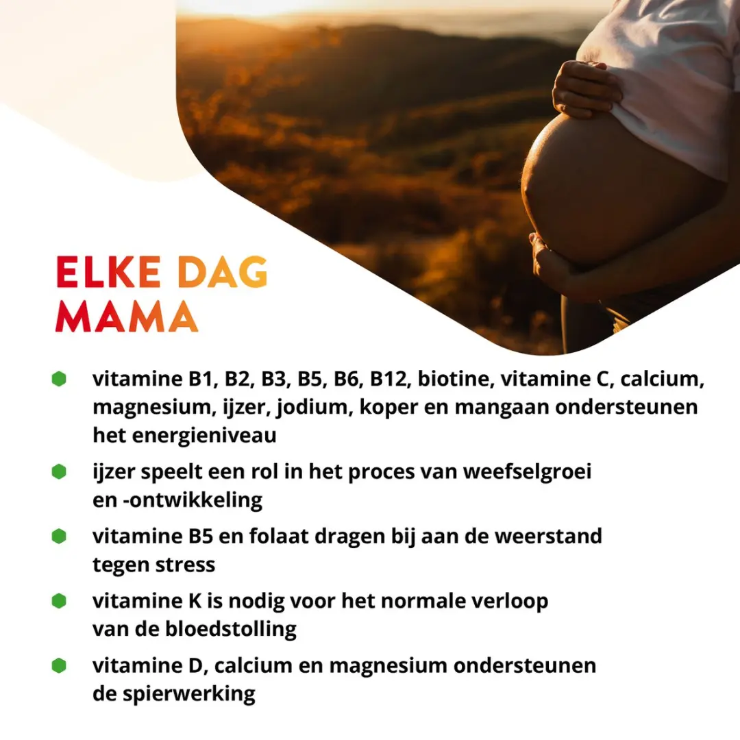 Vitals Elke Dag Mama Multivitamine 60 tabletten