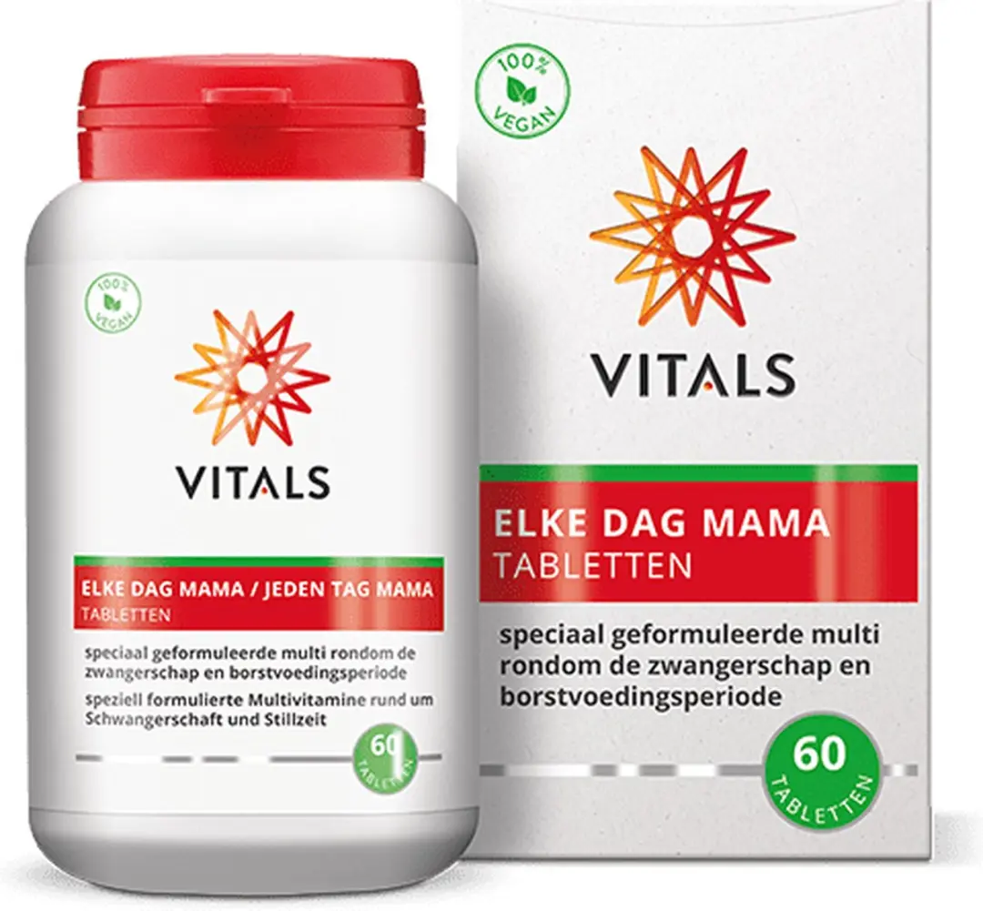 Vitals Elke Dag Mama Multivitamine 60 tabletten