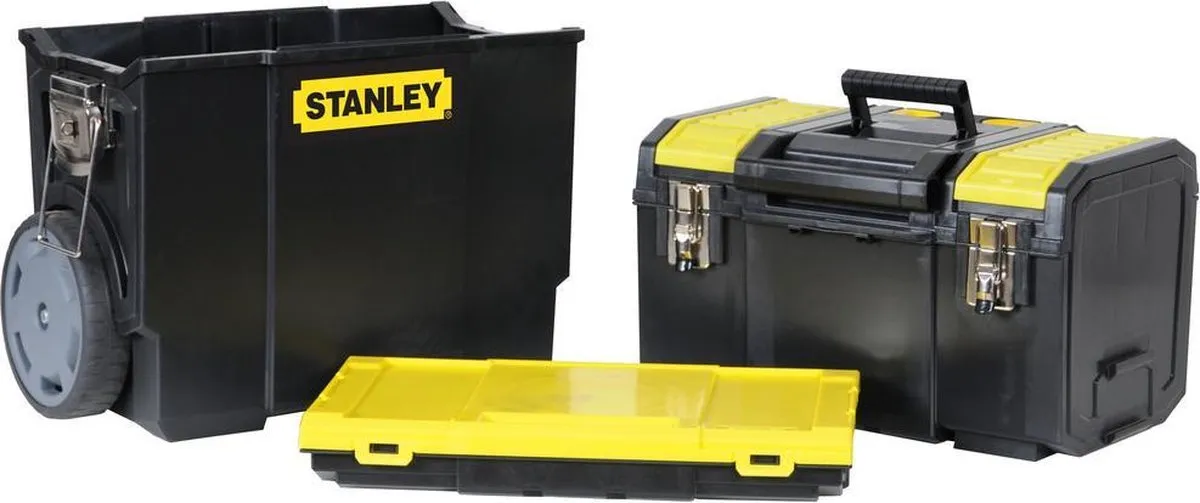 Stanley Mobile Work Center 3in1 1-70-326 - 5-delig - Zwart/Geel