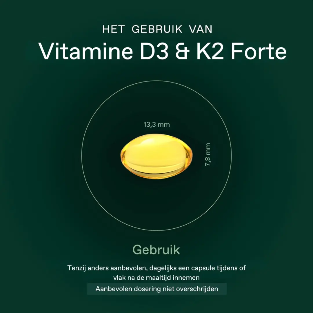 Bonusan Vitamine D3 & K2 Forte 60 Softgels - 60ml