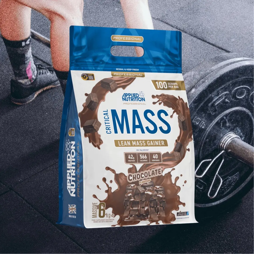 Applied Nutrition Critical Mass 6000g Mass Gainer - 100 Scoops - Chocolade - afbeelding 6 van 6