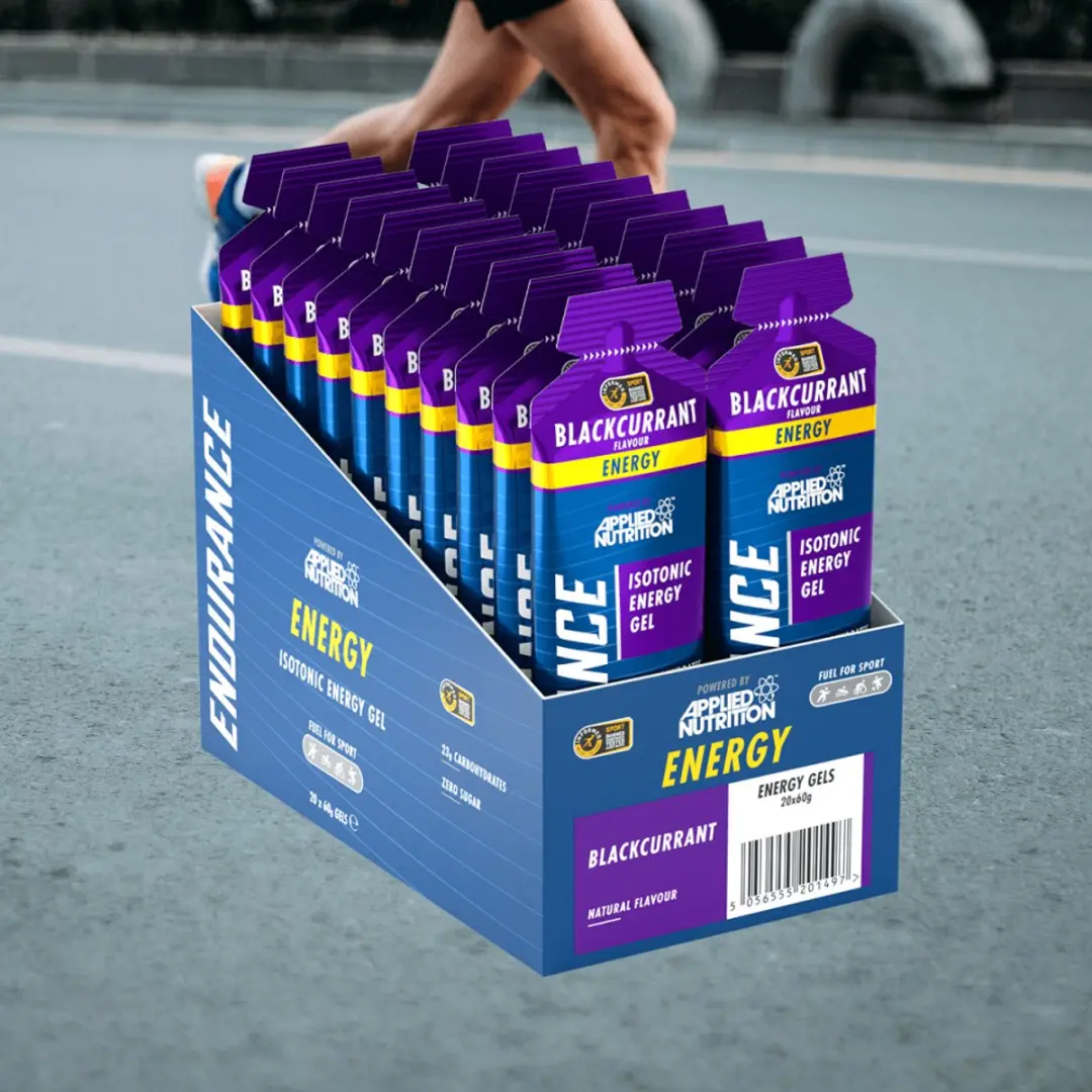 Applied Nutrition Endurance Energy Gel 1200ml - 20x60ml Blackcurrant
