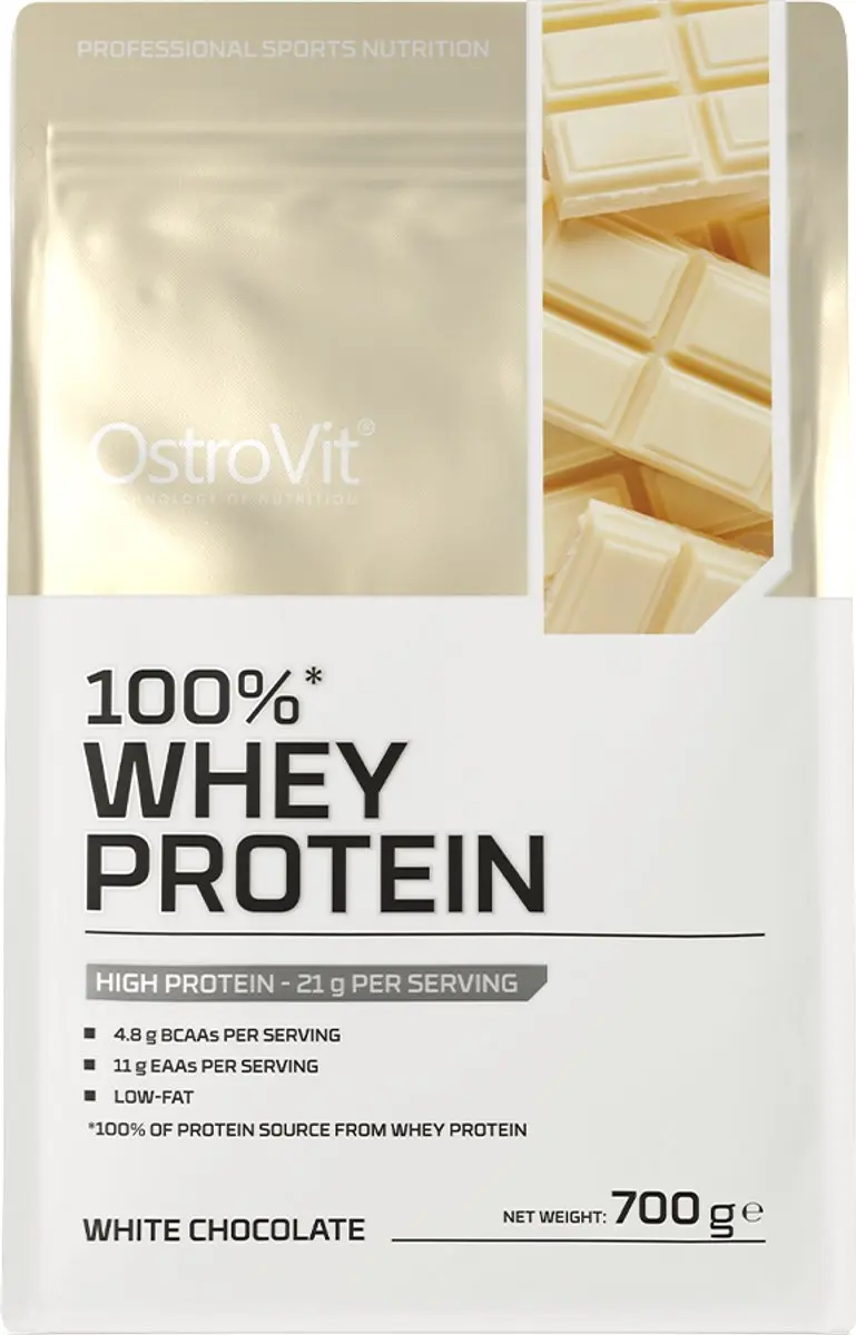 OstroVit 100% Whey Protein 700g - Witte Chocolade