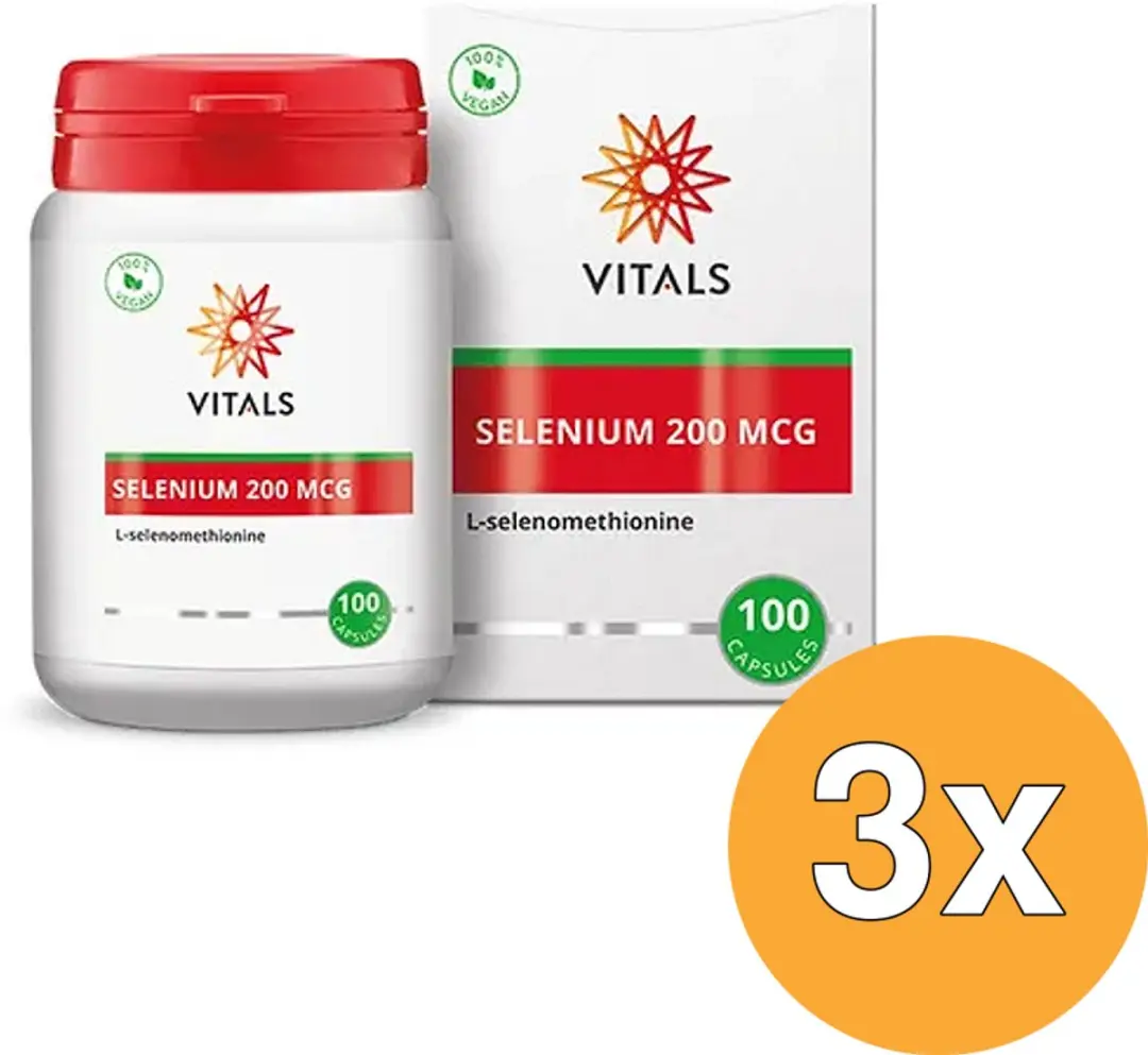 Vitals Selenium 200mcg