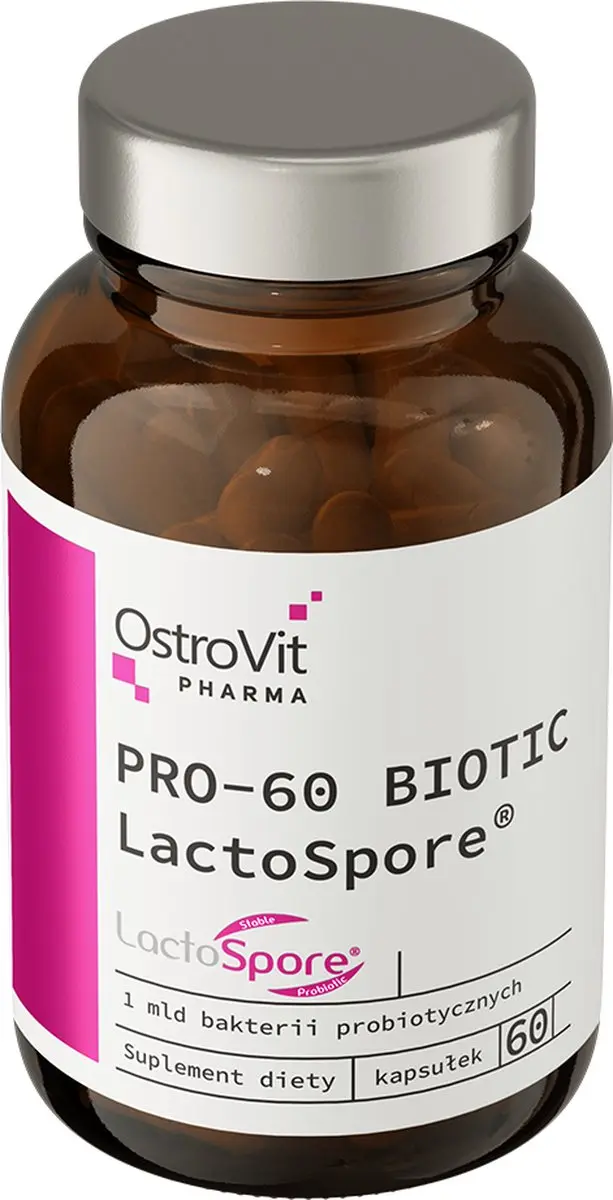 OstroVit Pharma PRO-60 BIOTIC LactoSpore Capsules - 60 Stuks