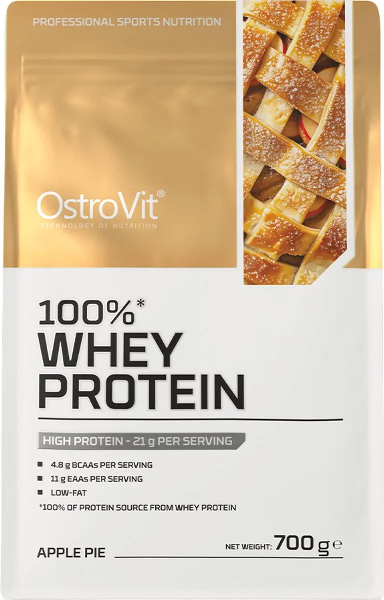 OstroVit 100% Whey Eiwit - 700g Appeltaart