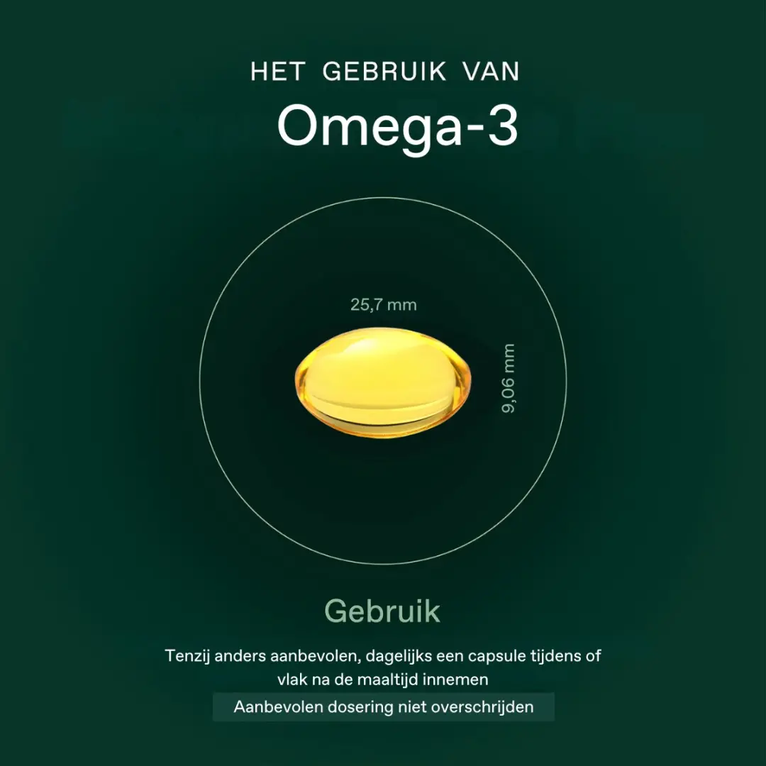 Bonusan Omega-3 Visolie Capsules 180 Stuks