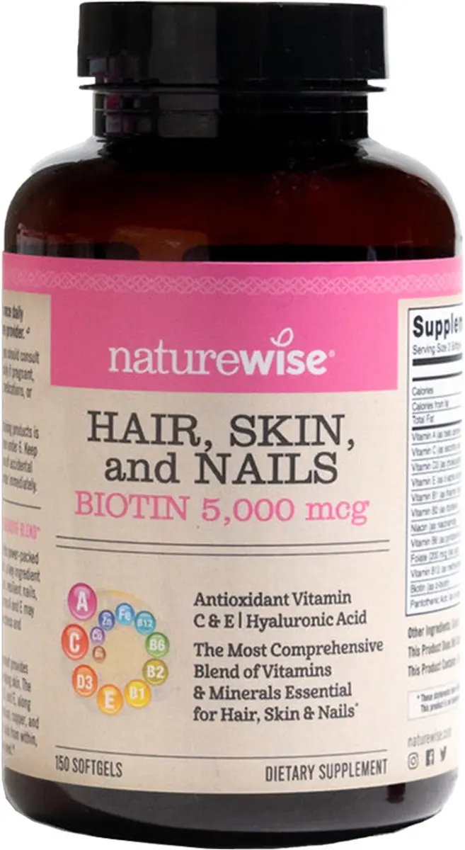 Haar, huid en nagels softgels (270 Soft Gels)