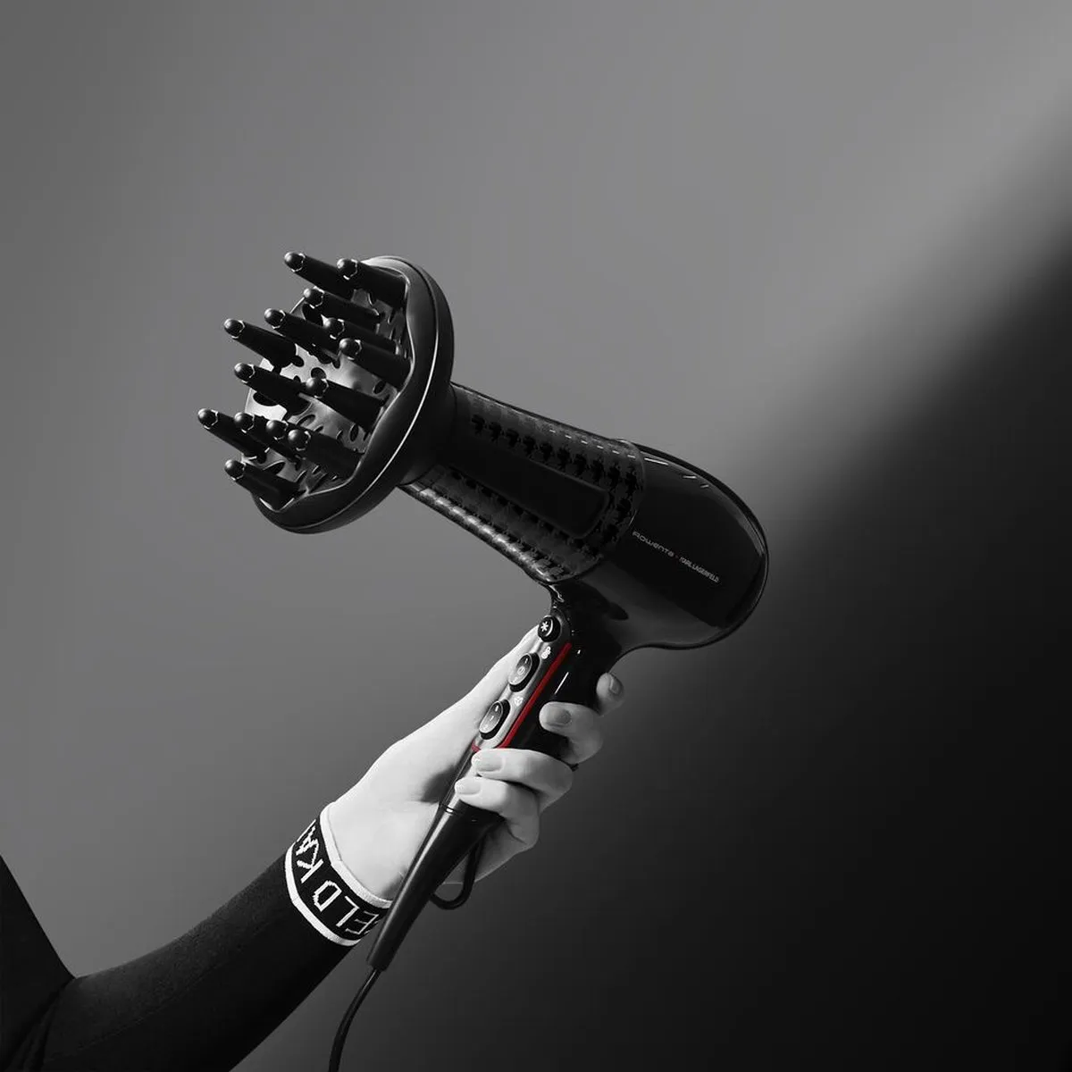 Rowenta x KARL LAGERFELD CV591L Haardroger - 2300W - Zwart