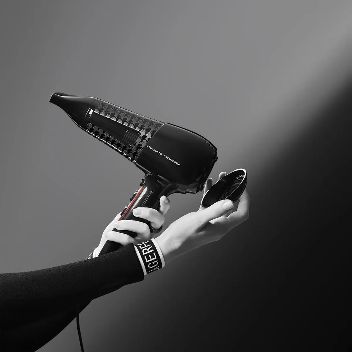 Rowenta x KARL LAGERFELD CV591L Haardroger - 2300W - Zwart