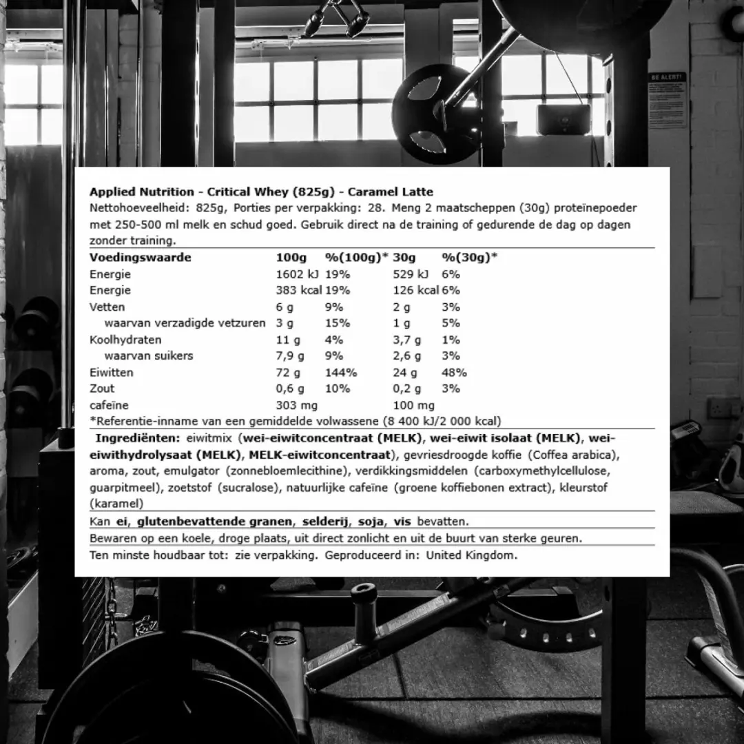 Applied Nutrition Critical Whey 825g - Caramel Latte