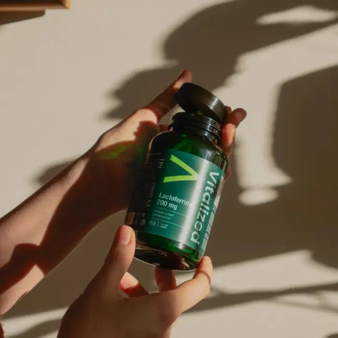 Vitalized Lactoferrine+ 200mg - 60 Capsules