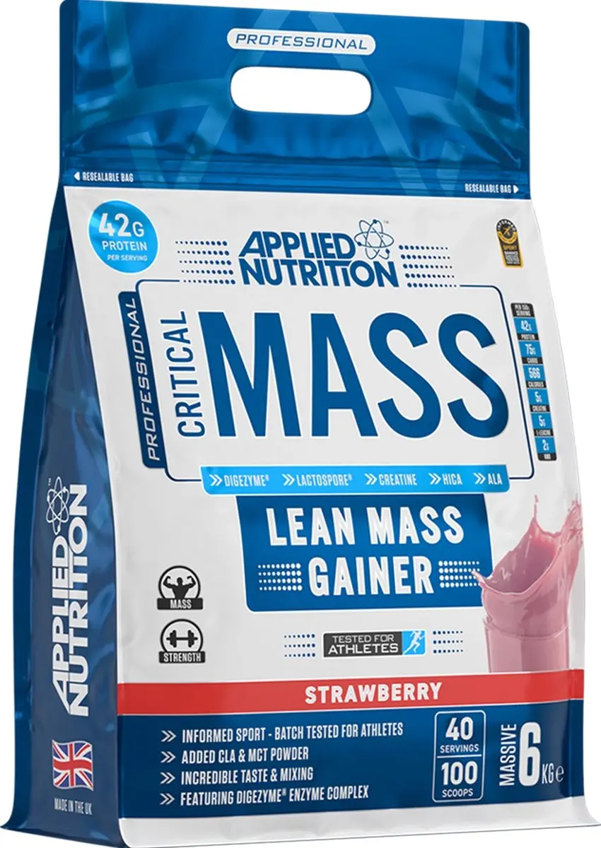 Applied Nutrition Critical Mass Mass Gainer 6000g