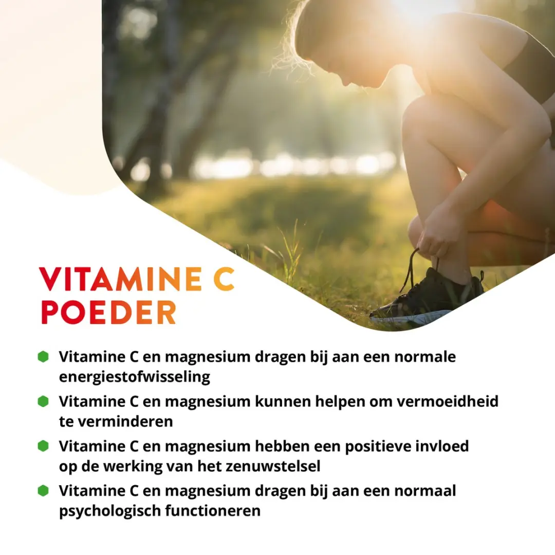 Vitals Vitamine C Poeder 200g - Gebufferd
