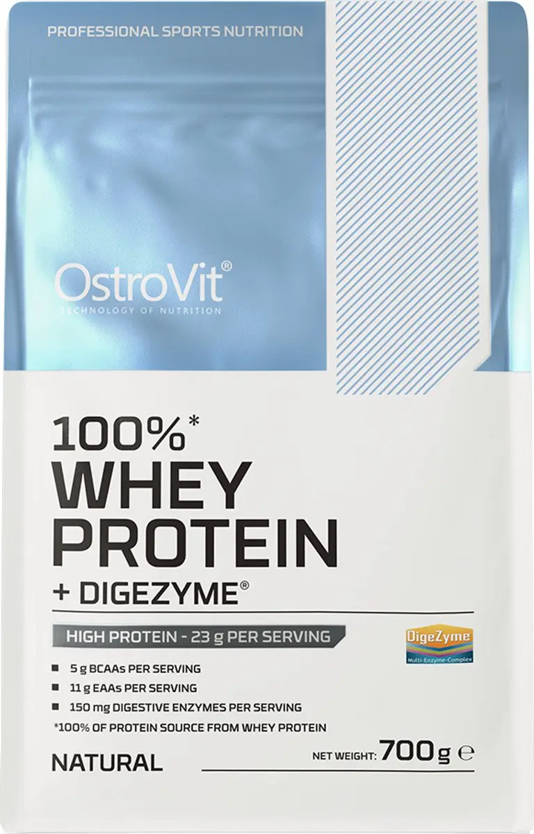 OstroVit 100% Whey Protein DigeZyme 700g
