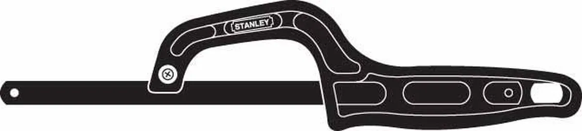 Stanley Metaalzaagbeugel Mini 300mm - Metaal - 0-20-807
