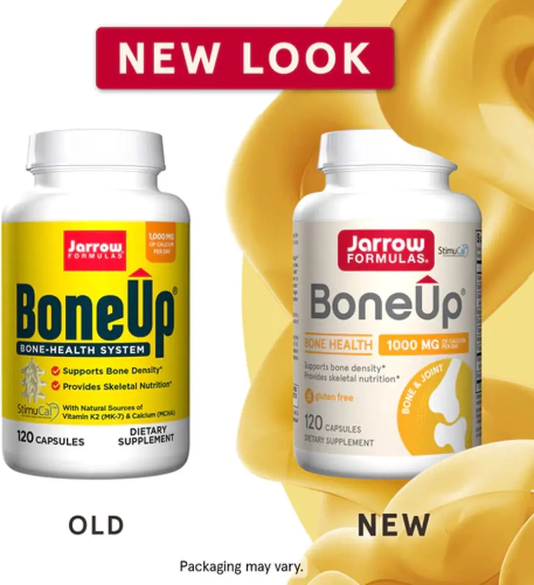 Jarrow Formulas Bone-Up 120 Capsules - Calcium/Magnesium/Vitamine C/D3/K2