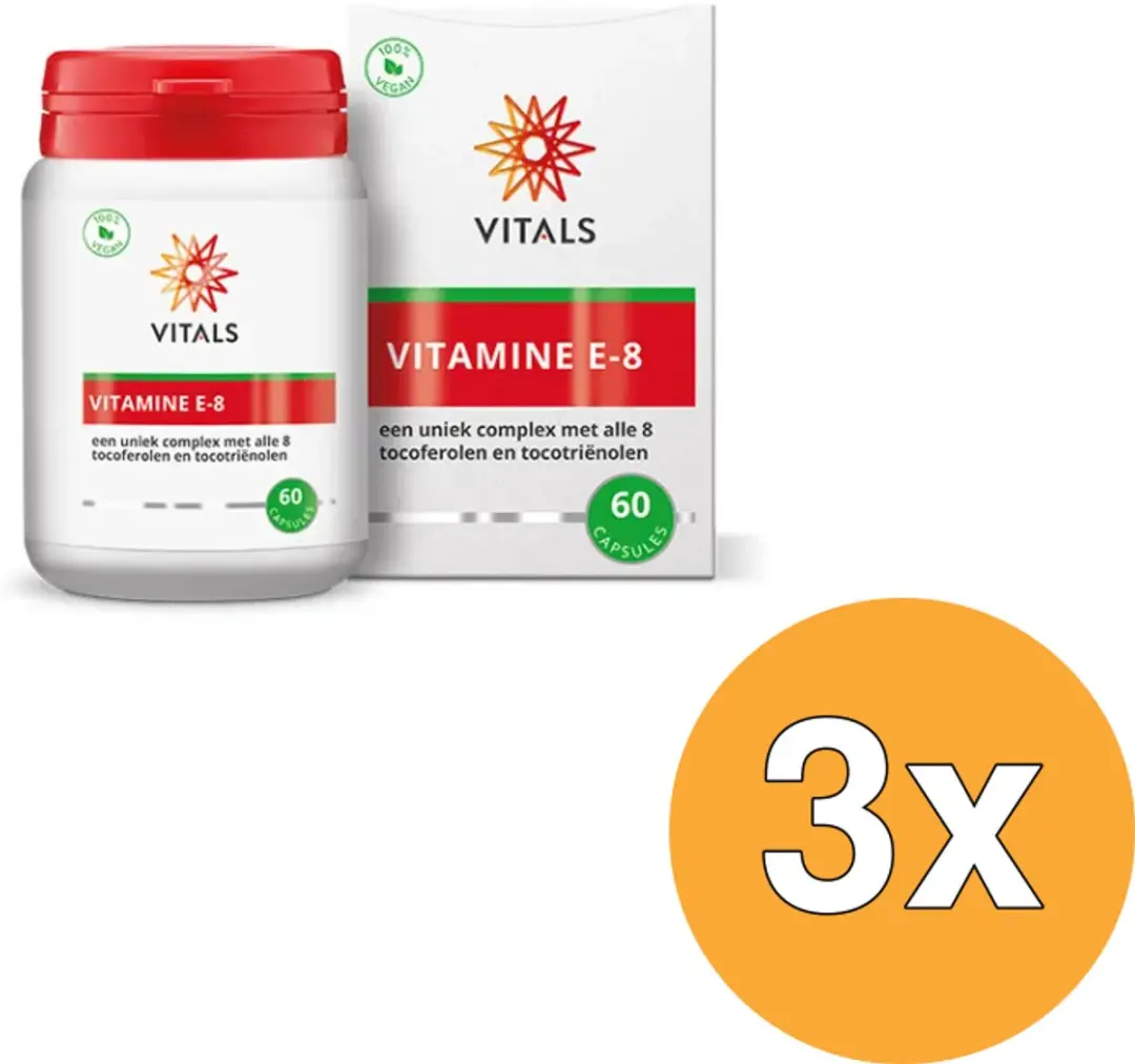 Vitals Vitamine E-8 60 Softgels
