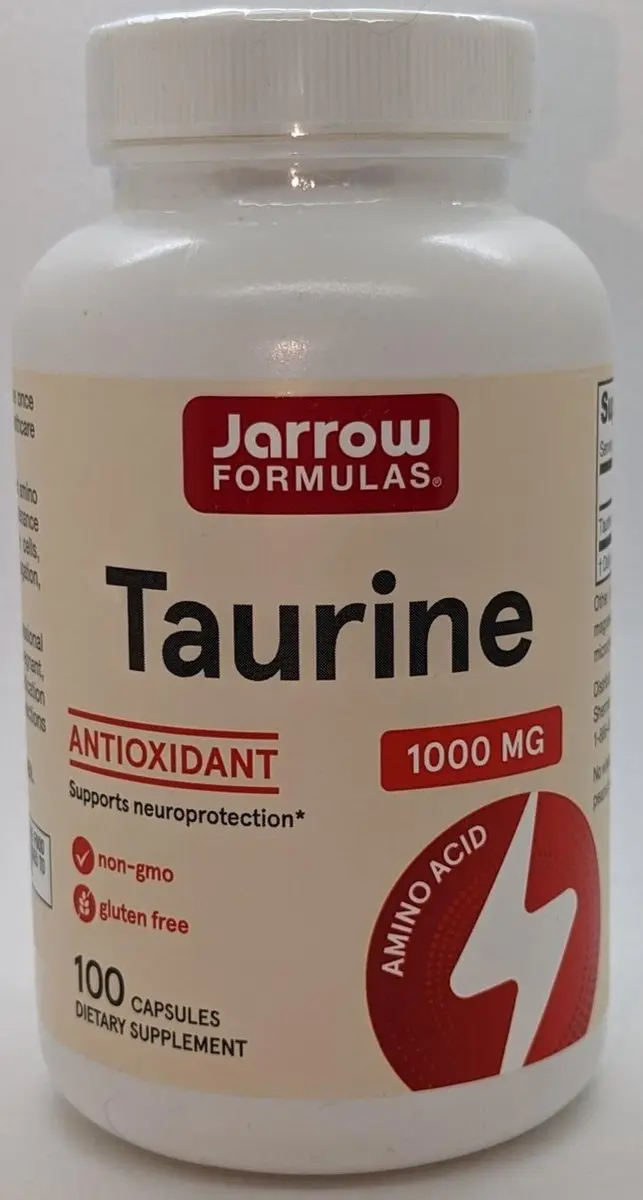 Jarrow Formulas Taurine 1000 100 Capsules
