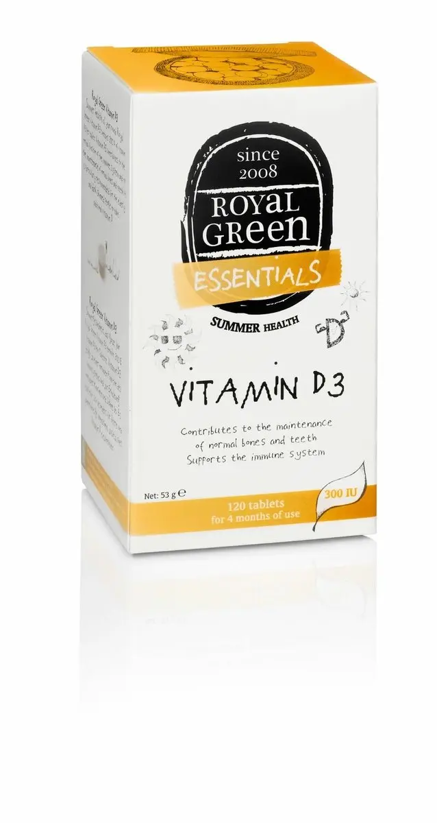 Royal Green Vitamine D3 120 Stuks - 120g