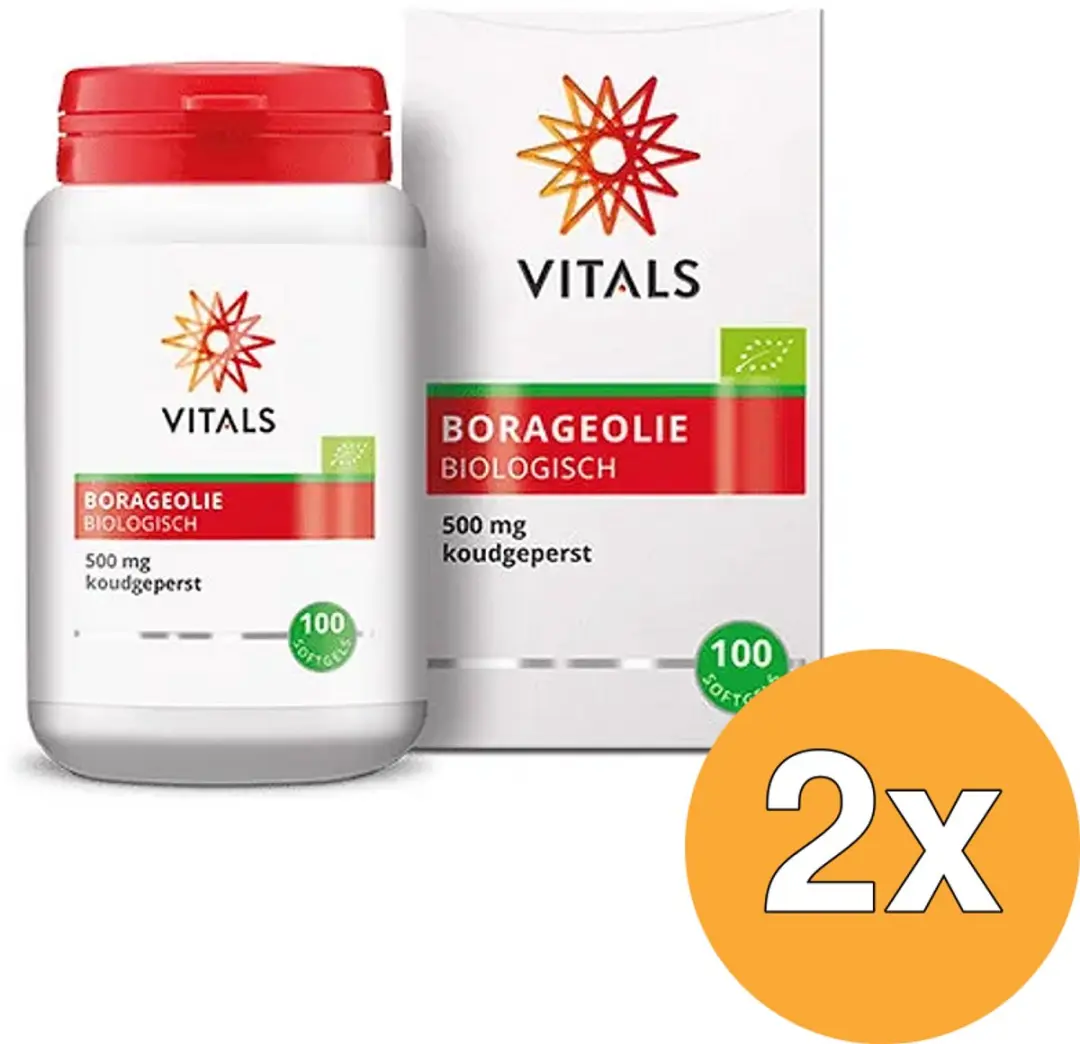 Vitals Borageolie 500mg Bio