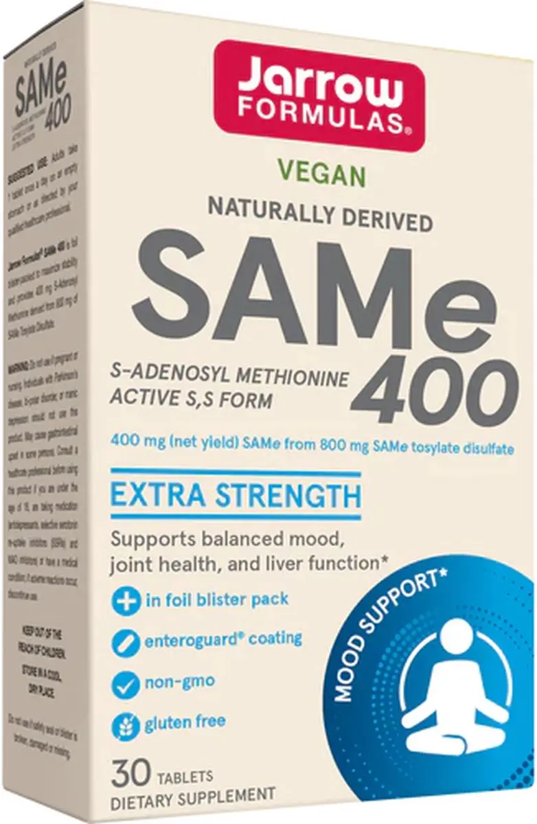Jarrow Formulas SAM-e 400mg 30 Tabletten