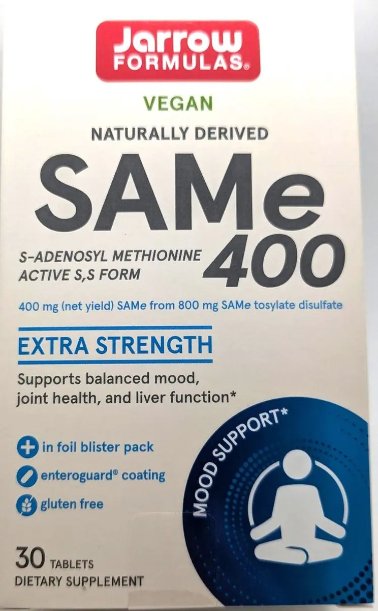Jarrow Formulas SAM-e 400mg 30 Tabletten