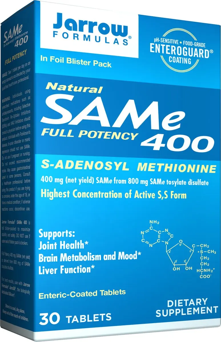 Jarrow Formulas SAM-e 400mg 30 Tabletten