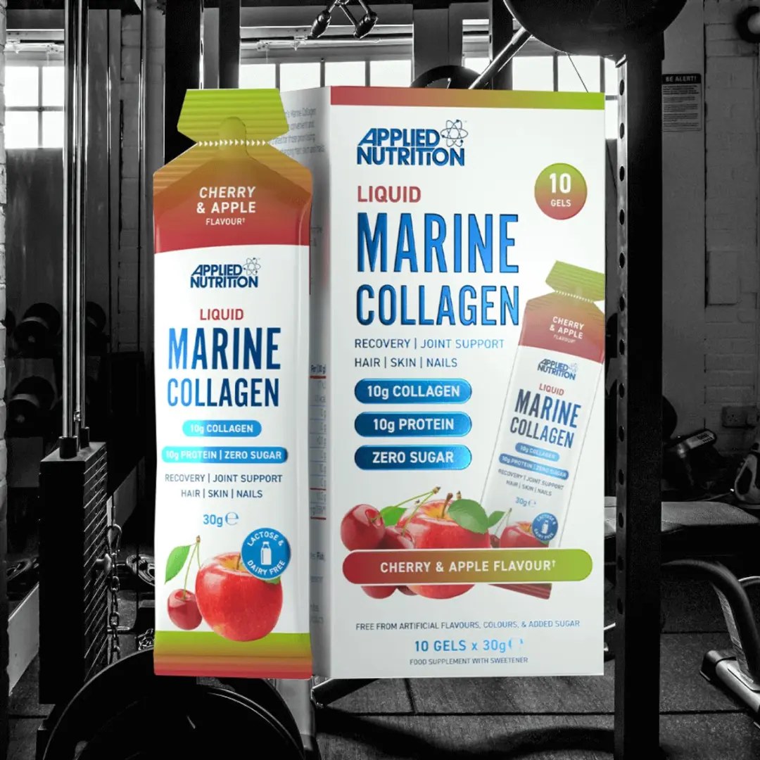 Applied Nutrition Liquid Marine Collagen Cherry Apple - 10x30g