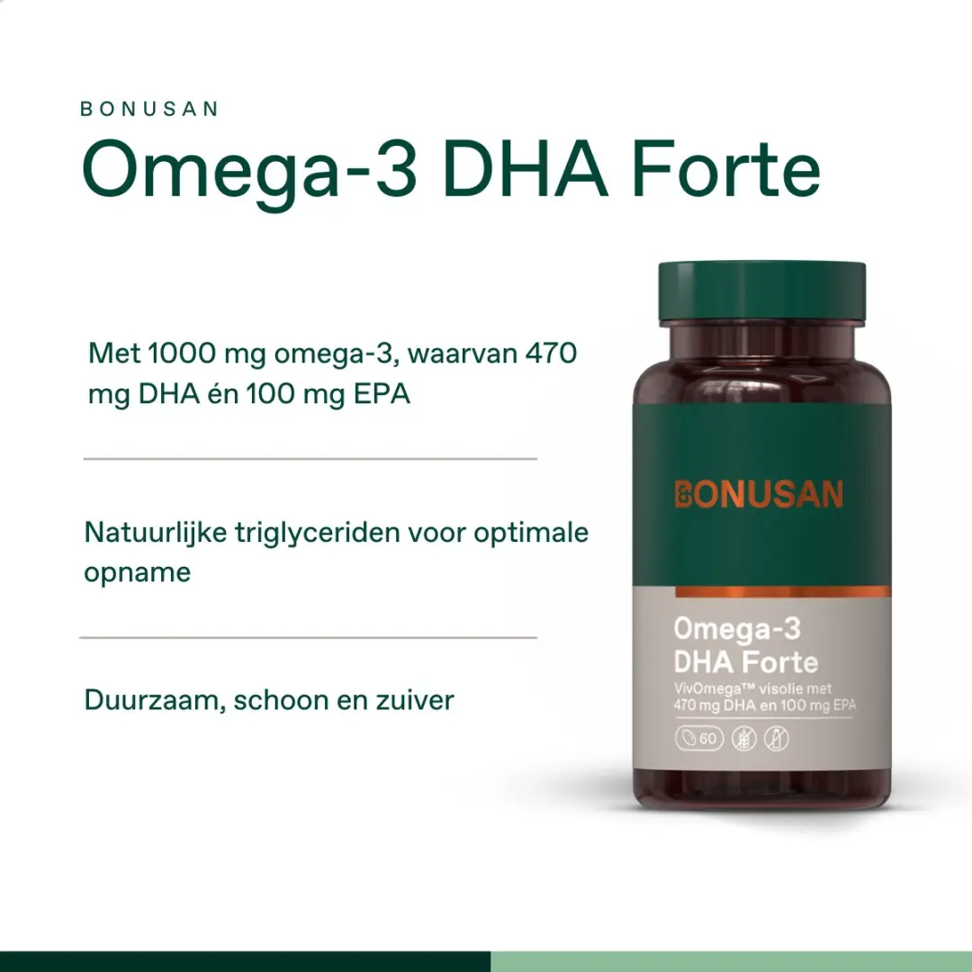 Bonusan Omega-3 DHA Forte 60 Softgels
