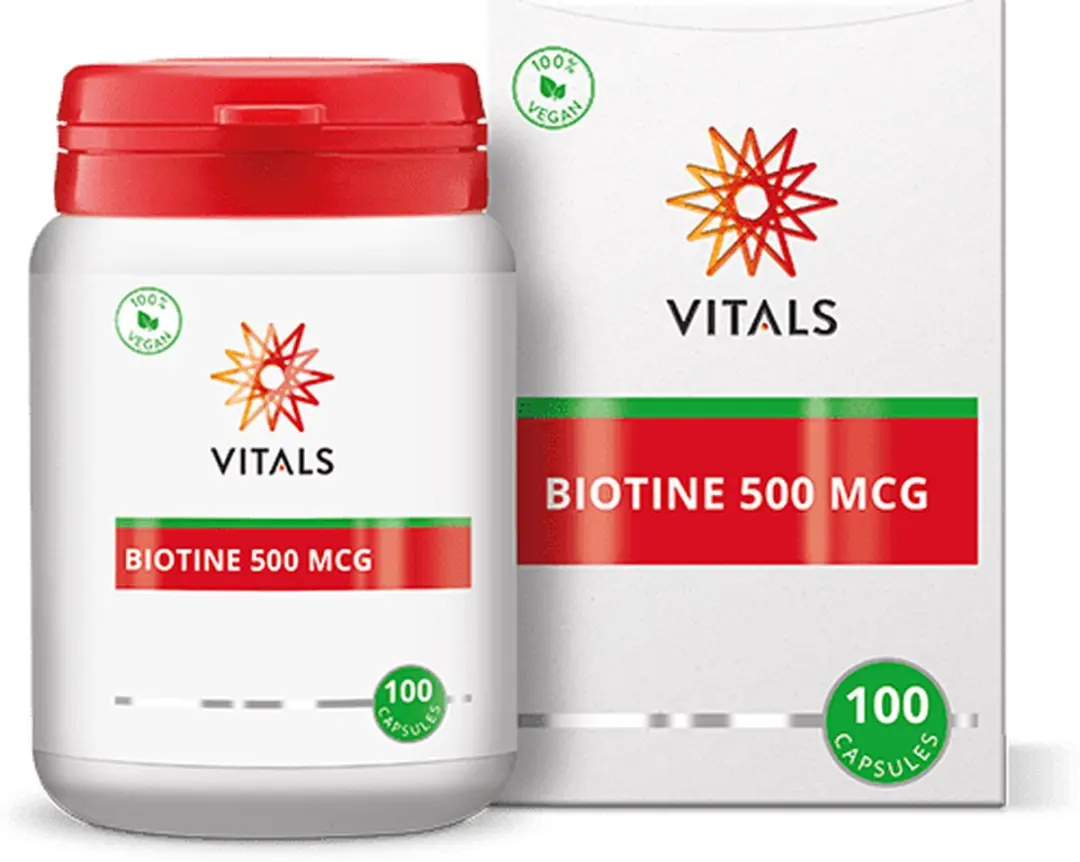 Vitals Biotine 500 mcg Capsules