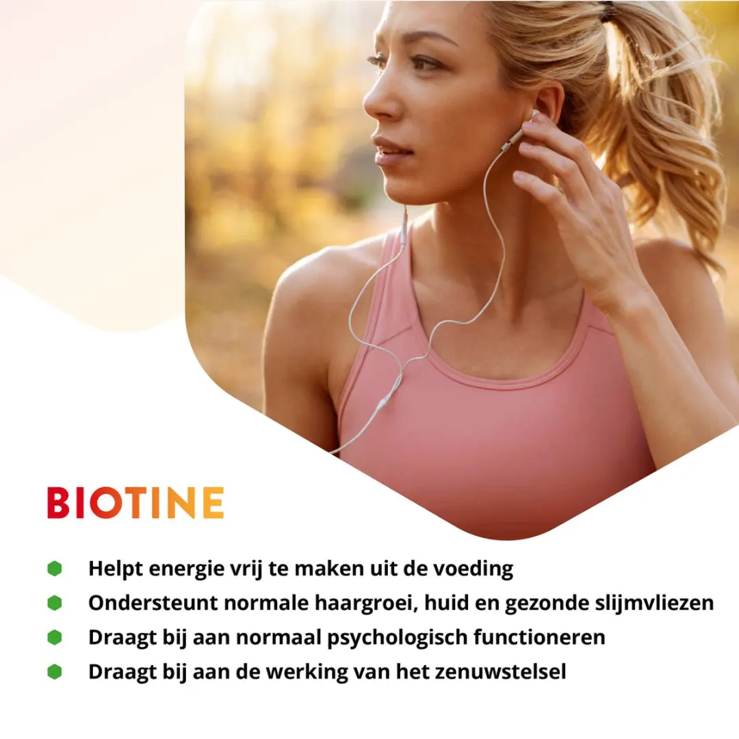 Vitals Biotine 500 mcg Capsules - 100 Stuks