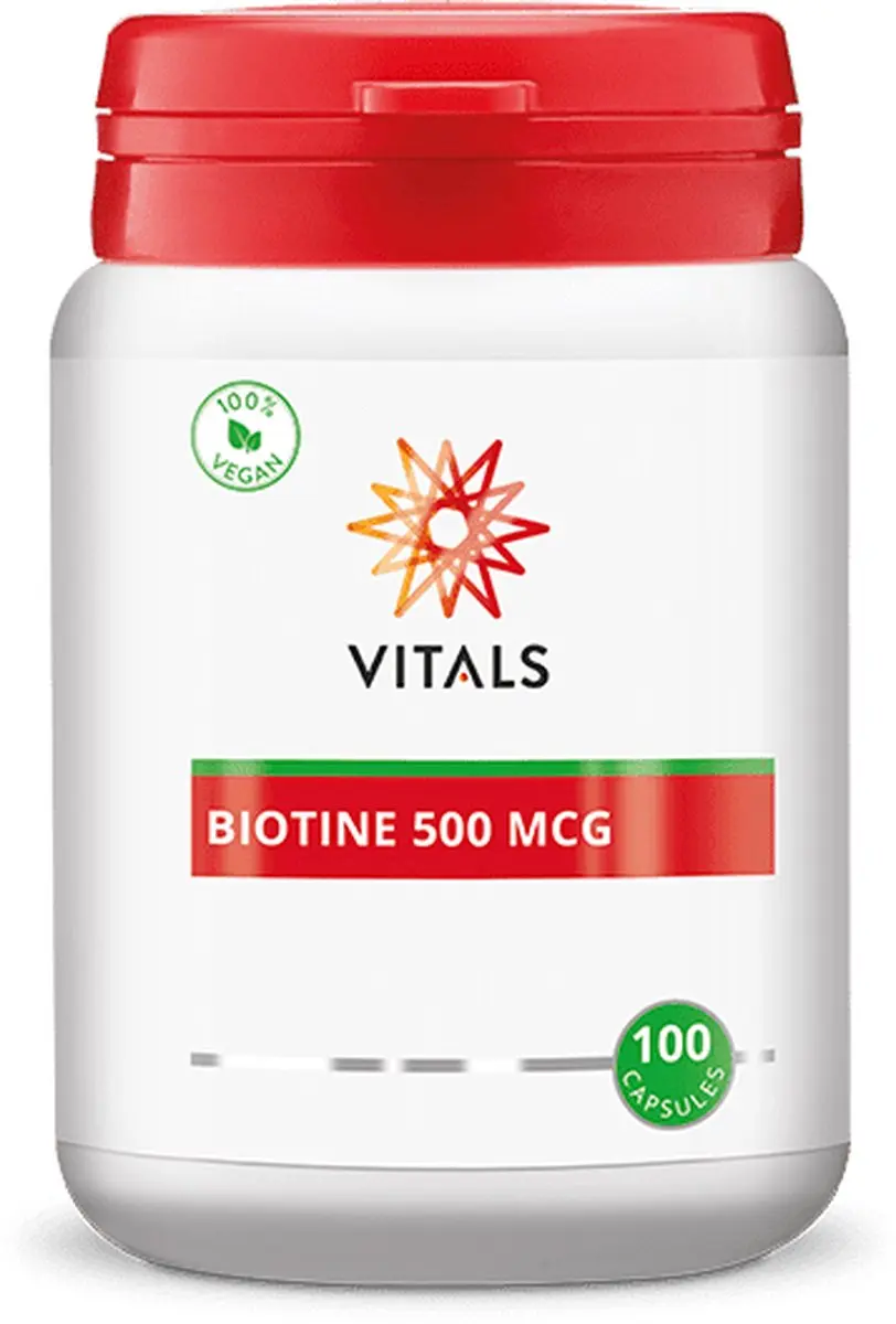 Vitals Biotine 500 mcg Capsules - 100 Stuks