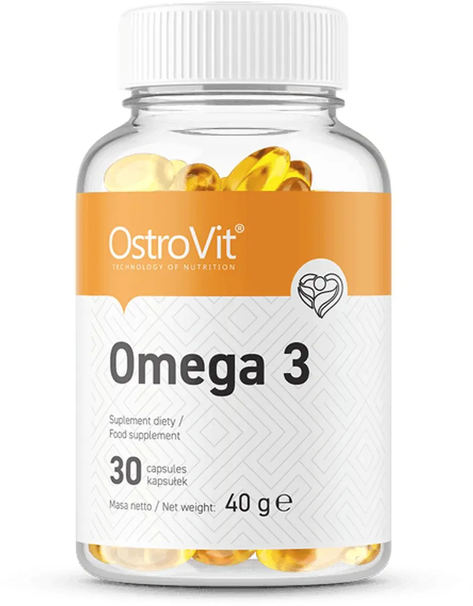 OstroVit Omega 3 1000mg Softgels - 30 Stuks