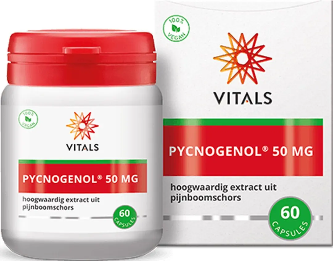 Vitals Pycnogenol 50mg Capsules