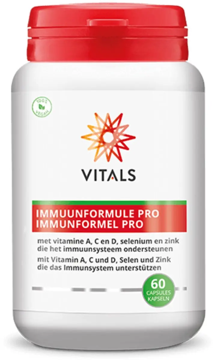 Vitals Immuunformule Pro 60 Capsules