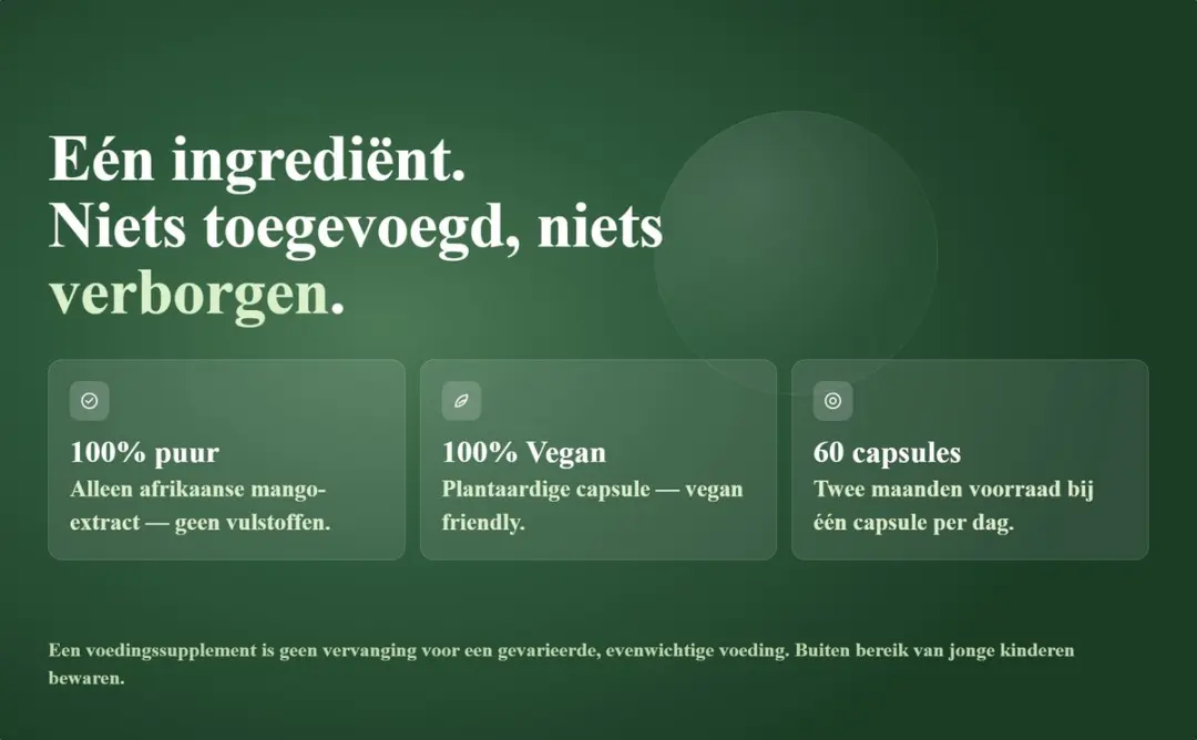 OstroVit African Mango Extract 60 Vegan Capsules