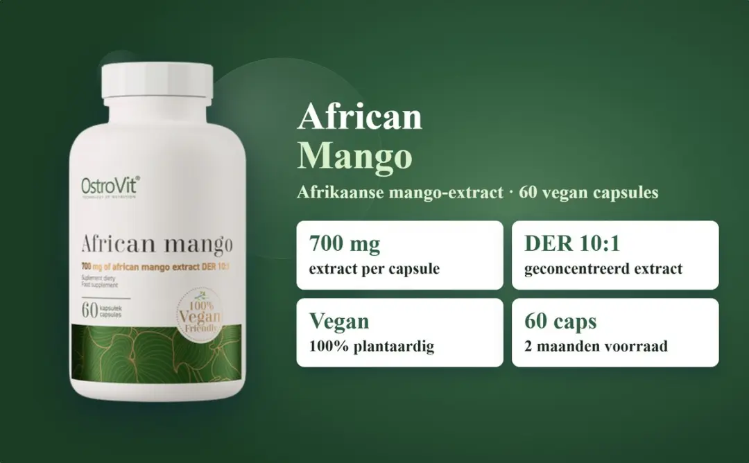 OstroVit African Mango Extract 60 Vegan Capsules