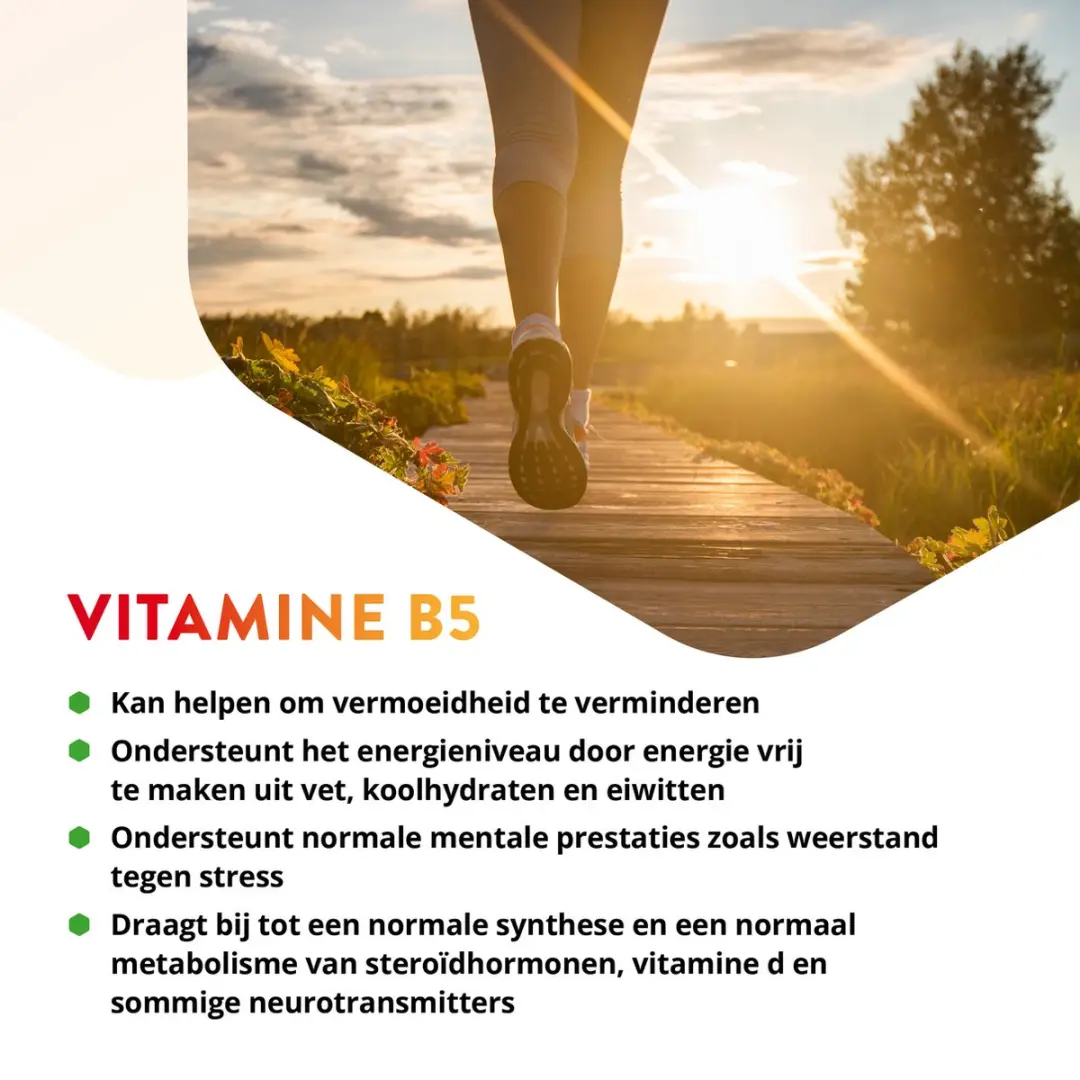 Vitals Vitamine B5 250mg - 100 Capsules
