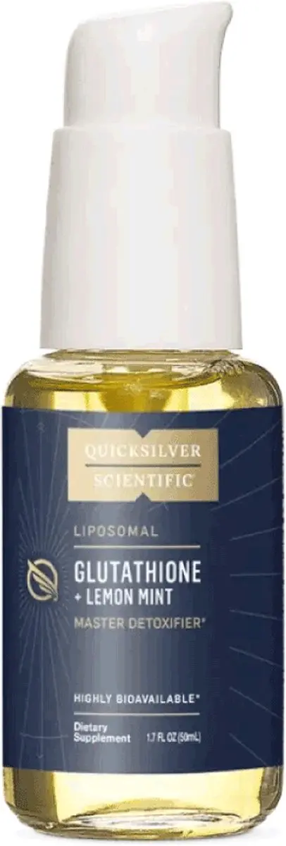 Quicksilver Scientific Liposomaal Glutathion Citroen Munt 50ml