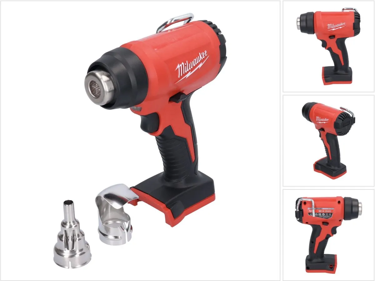 Milwaukee M18 BHG-0 Compact Heteluchtpistool 470°C