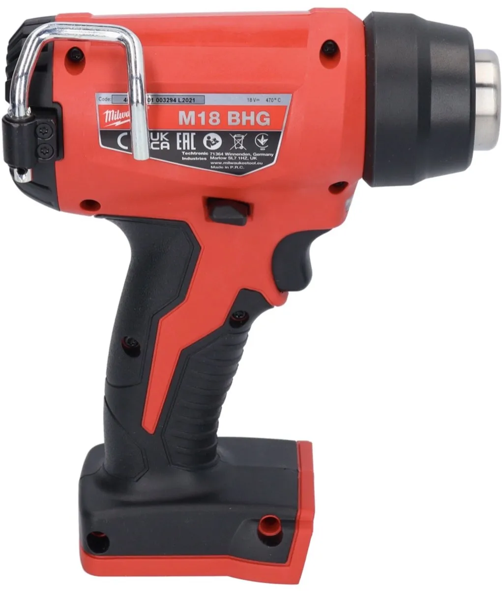 Milwaukee M18 BHG-0 Compact Heteluchtpistool 470°C