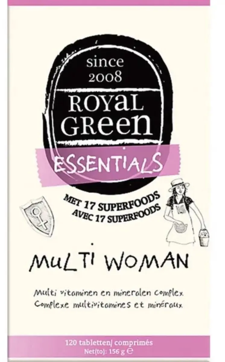 Royal Green Multi Woman