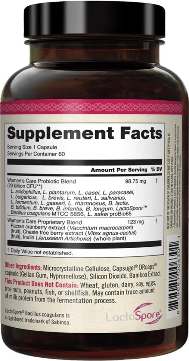 NatureWise Women's Care Biotics 60 Capsules