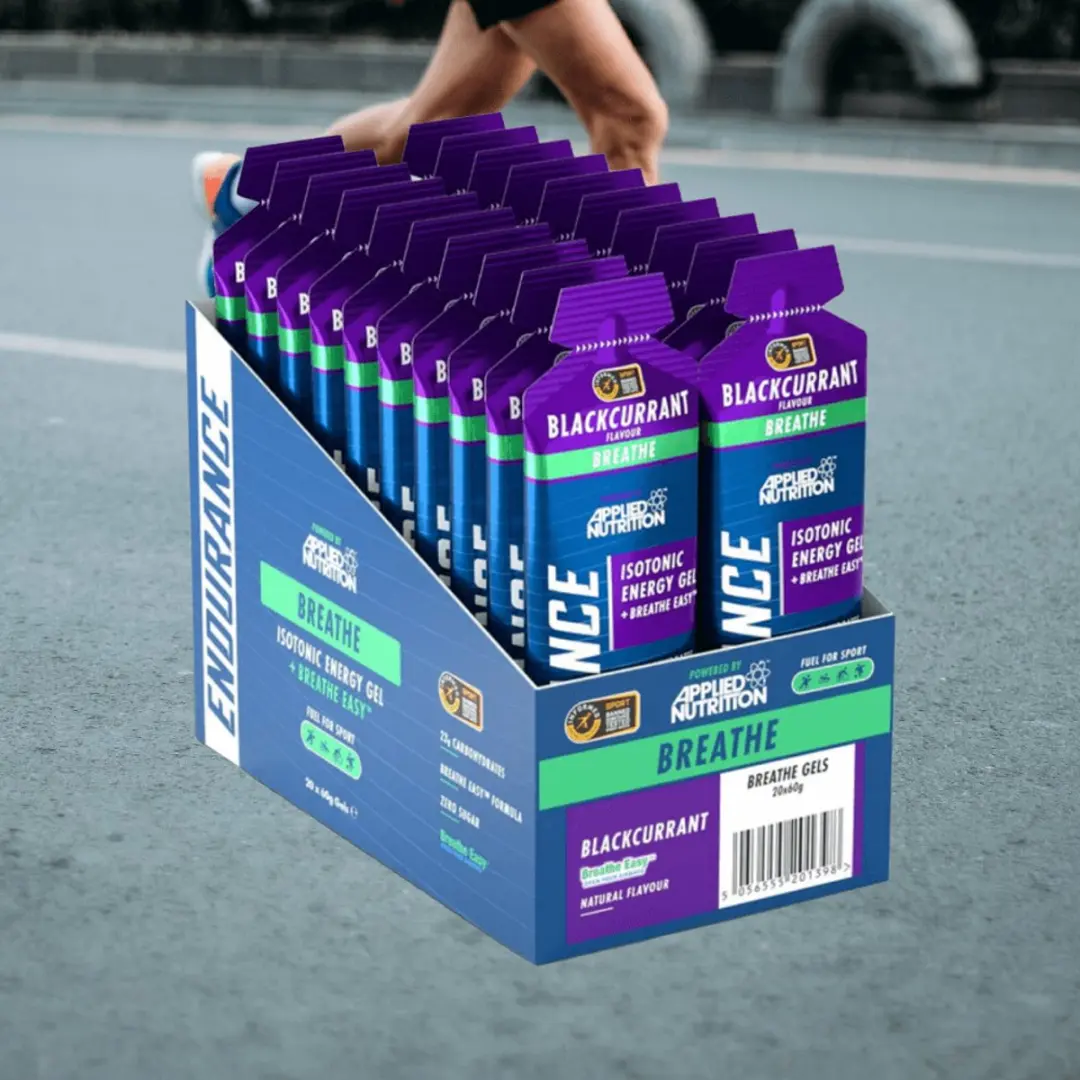 Applied Nutrition Endurance Breathe Gel 20x60g - Zwart